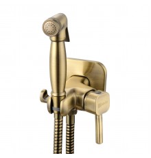 Solo Смеситель для биде, гигиен.душ на стену держ.на теле встраиваемый,, р/ОД, бронза, LM, LM7165B