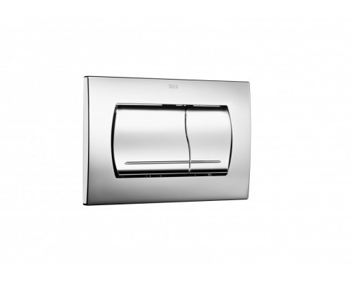 In-Wall Клавиша для инсталляции, двойная 52B, хром глянец. ROCA