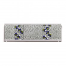 ОПТИМА_Decor Экран для ванны 170 см,ПВХ с офсетной печатью,(клематис малый-006), ALAVANN