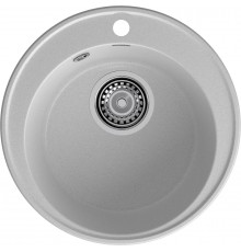 GranFest QUARZ (ECO-08) Мойка чаша D=480мм (серый)