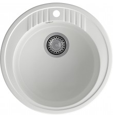 GRANFEST Мойка композит RONDO GF-R--520   D=520 мм   иней   арт.GF-