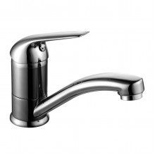 Plus_Advance Смеситель для раковины, пов.излив 131мм, р/ОД, хром, LM, LM1207C