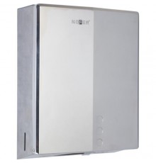 Диспенсер для бумажных полотенец из нержавеющей стали. Глянцевый