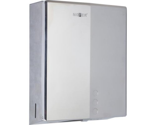 Диспенсер для бумажных полотенец из нержавеющей стали. Глянцевый