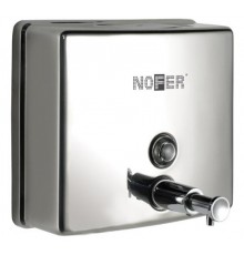 Диспенсер для мыла из нержавеющей Стали Глянцевый 1400 мл. Квадратный