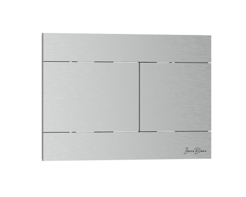 Комплект 2в1 IBERICA BLANCA инсталляция SILENCIO MINI, кнопка смыва INOX-R хром матовый (IB.001М.015.01)