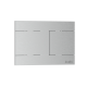 Комплект 2в1 IBERICA BLANCA инсталляция SILENCIO MINI, кнопка смыва INOX-R хром матовый (IB.001М.015.01)