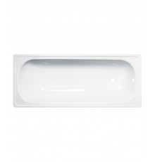 ANTIKA Ванна стальная 150x70x40 cм. с опорной подставкой, с рантом, белая орхидея, ВИЗ