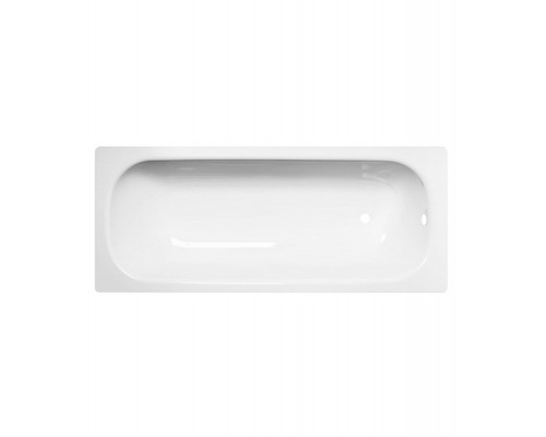 ANTIKA Ванна стальная 105х65х35,5см с опорной подставкой, без ранта, белая орхидея, ВИЗ