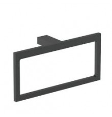 Держатель для полотенец квадратный Corinto черный 16930.N