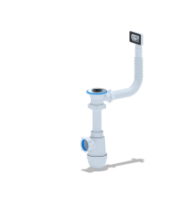 Сифон Ани 1 1/2"* 40с перел. мойки, ANI PLAST