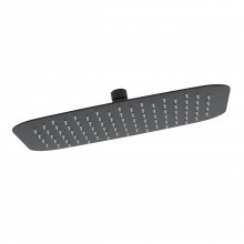 Верхний душ VENTAS O BLACK 30x20 см, черный матовый, BERGES