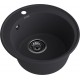 GranFest QUARZ (ECO-08) Мойка чаша D=480мм (черный)