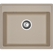GRANFEST Мойка композит VERTEX, GF-V-580, чаша 580*500, песочный