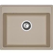 GRANFEST Мойка композит VERTEX, GF-V-580, чаша 580*500, песочный