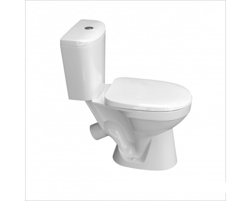 Унитаз-компакт КЕРАМИН Лаго двухрежимный, сиденье дюропласт (4810531150930)