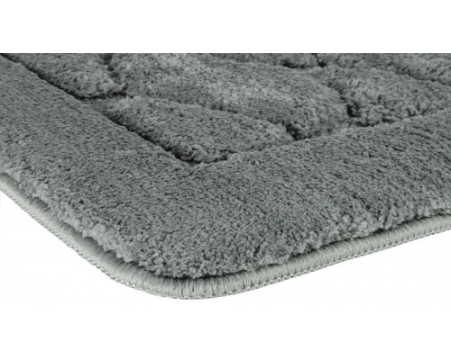 Коврик для ванной Fixsen Link 1-ый FX-5002K, серый, 50х80 см.