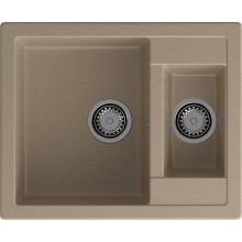 GRANFEST Мойка композит QUADRO GF-Q--610K 1.5-чаши. 610*500мм  песочный арт.GF-