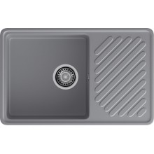 GranFest QUARZ (GF-ZL52) Мойка для кухни 760*480мм (темно-серый)
