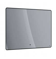 Зеркало Lemark MIOBLACK 120х80 см с интерьерной подсветкой, с подогревом