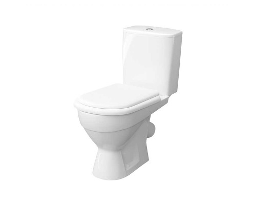 Унитаз-компакт КЕРАМИН Толедо Slim Soft Close PP двухрежимный, сиденье тонкое полипропилен с микролифтом (4810531150893)