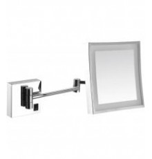 Зеркало Подвесное квадратное с LED подсветкой Nofer 08003.B