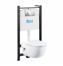 MERIDIAN COMPACT Комплект 4 в 1 (инсталляции+подв. унитаз+сиденье с механизмом Soft-Closing+смывн