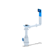 Сифон Ани 1 1/2"* 40с перел. мойки, ANI PLAST