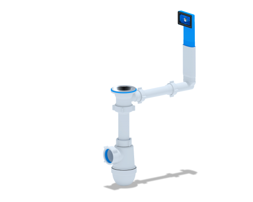 Сифон Ани 1 1/2"* 40с перел. мойки, ANI PLAST