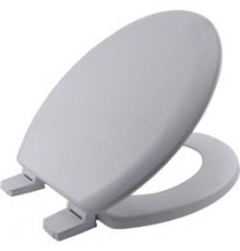 Сиденье для туалета деревянное серое