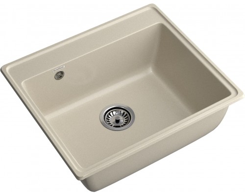 GRANFEST Мойка композит VERTEX, GF-V-580, чаша 580*500, топаз