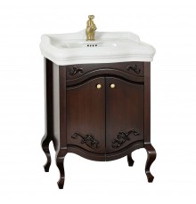 Тумба с раковиной Migliore Impero Ceramica Noce 60 см
