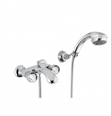 Смеситель для ванны с душем Migliore Axo Swarovski 18485 хром