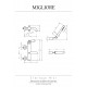 Смеситель для ванны с душем Migliore Ermitage Mini 28588 хром