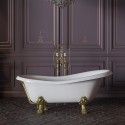 Ванна Migliore Bella 26918 на лапах Standart 170x80 см, золото