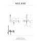 Смеситель для ванны с душем Migliore Sirius 28178 золото