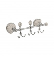 Планка с крючками Migliore Olivia 17556 хром
