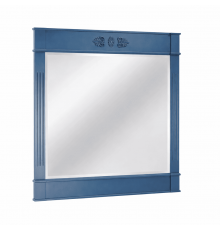 Зеркало Migliore Kantri 26740 цвет Blue Patinato 112xH110 см