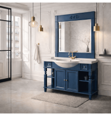 Мебель для ванной Migliore Kantri цвет Blue Patinato 121 см