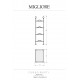Полка Migliore Mirella 26627 хром