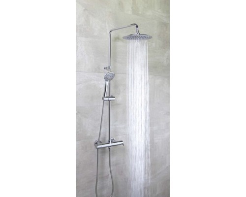 Душевая система с термостатом и тропическим душем для ванны BLAUTHERM 944801RP300