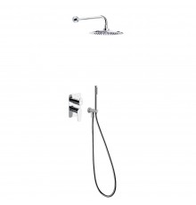 Встраиваемая душевая система с тропическим душем и душевым комплектом ALEXIA K3615021
