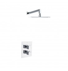 Встраиваемая термостатическая душевая система с тропическим душем  KUATRO K4724012