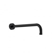 Кронштейн тропического душа настенный из латуни B350NM матовый черный