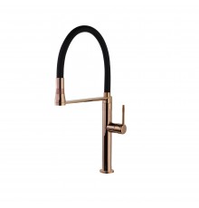 Смеситель высокий для кухни однорычажный с магнитным держателем и гибким шлангом KITCHEN MAGNET 3888