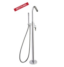 Напольный смеситель для ванны однорычажный с душевым комплектом ALEXIA 368503MO