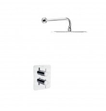 Встраиваемая термостатическая душевая система с тропическим душем DRAKO K3324012