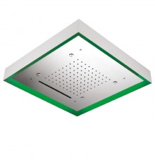 Потолочный душ, встроенный HROMOTERAPIA REKLEDNC570 никель брашированный