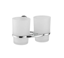Стакан двойной Maretti Karla KA8022010, хром