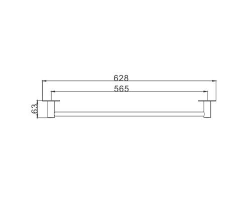 Полотенцедержатель FRAP F3801, хром